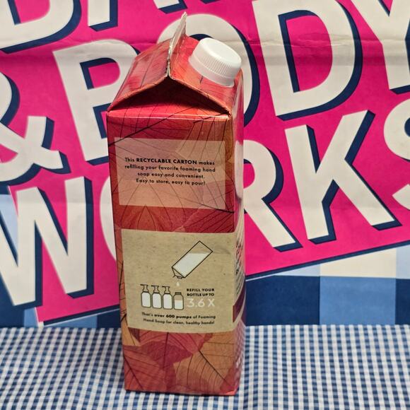 BBW Afternoon Apple Picking Gentle & Clean Foaming Hand Soap Refill 32 oz. - Picture 4 of 4